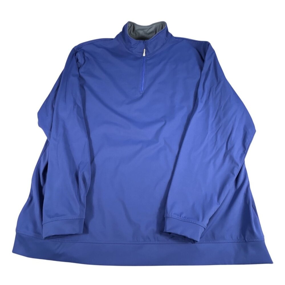 Westport Lifestyle Mens 3XT Blue Purple 1/4 Zip Pullover Jacket Active Outerwear